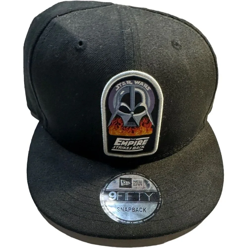 Star Wars New Era 59FIFTY The Empire Strikes Back Black SnapBack Hat Cap New - Picture 4 of 10